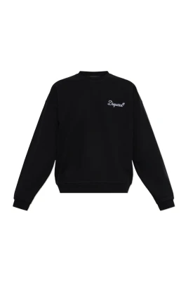 Sweatshirt med avslappnad passform och logotyp