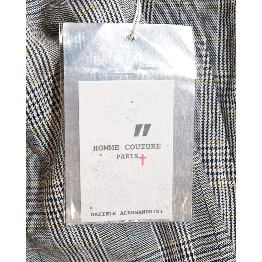 Daniele Alessandrini Elegant Suit Jacket Evora Multicolor Heren