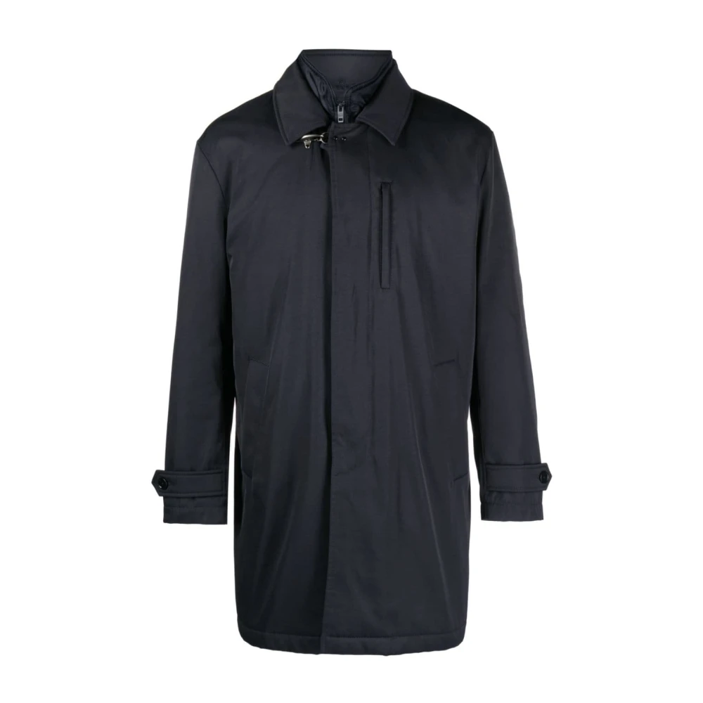 Fay - Coats > Parkas - Blue - Fay - Modalova