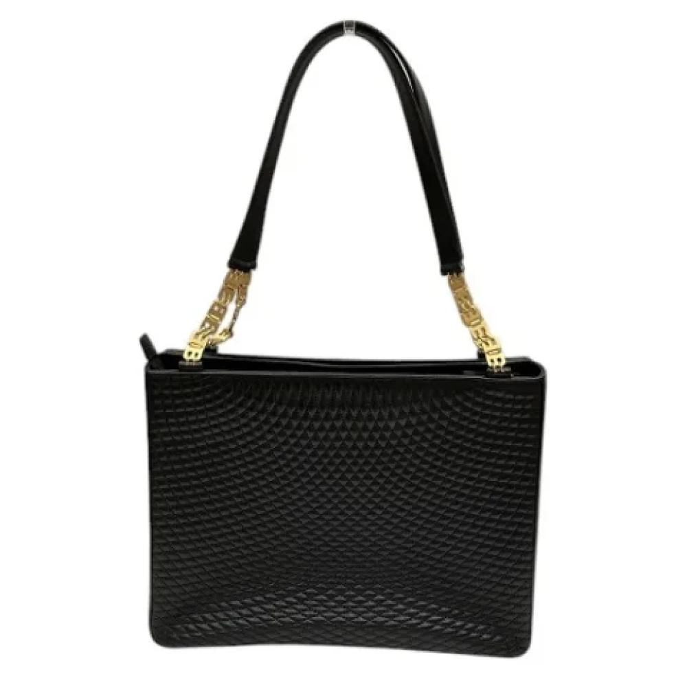 Bally Pre-owned Fabric shoulder-bags Black Dames