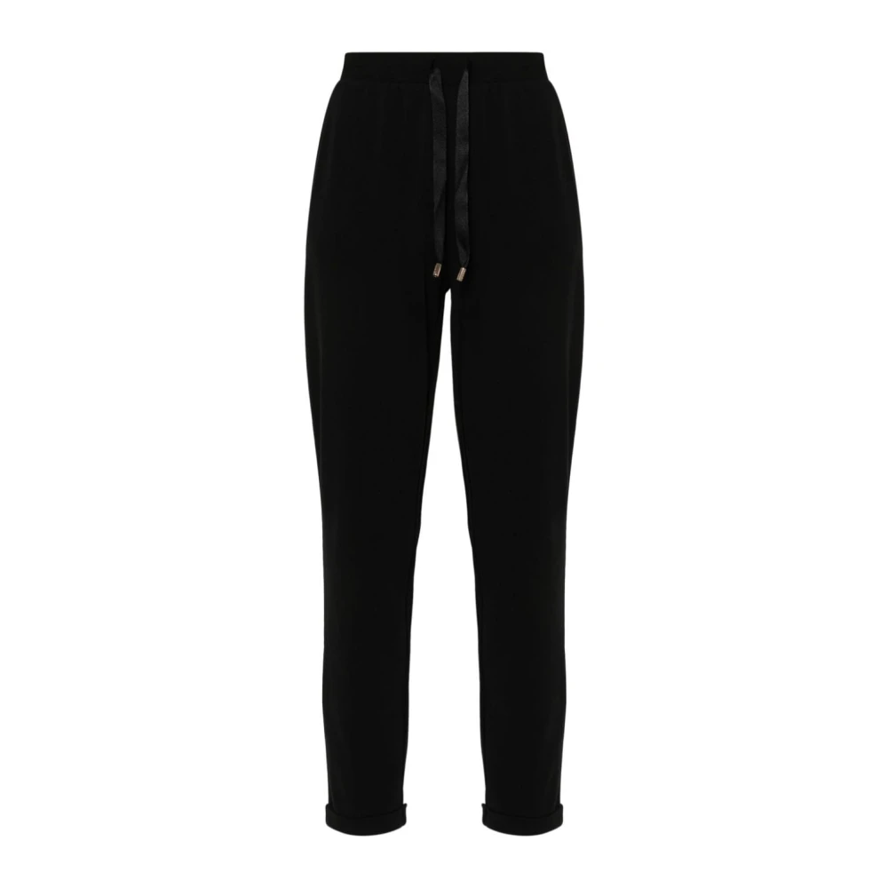 Liu Jo Zwarte Broek voor Vrouwen Black Dames
