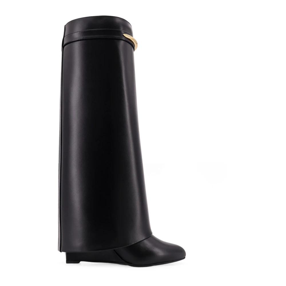 Givenchy Women's Black Shark Boots - High Boots - 5 Uk - Shoes