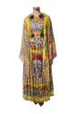 robe-en-soie-a-imprime-carretto-multicolore