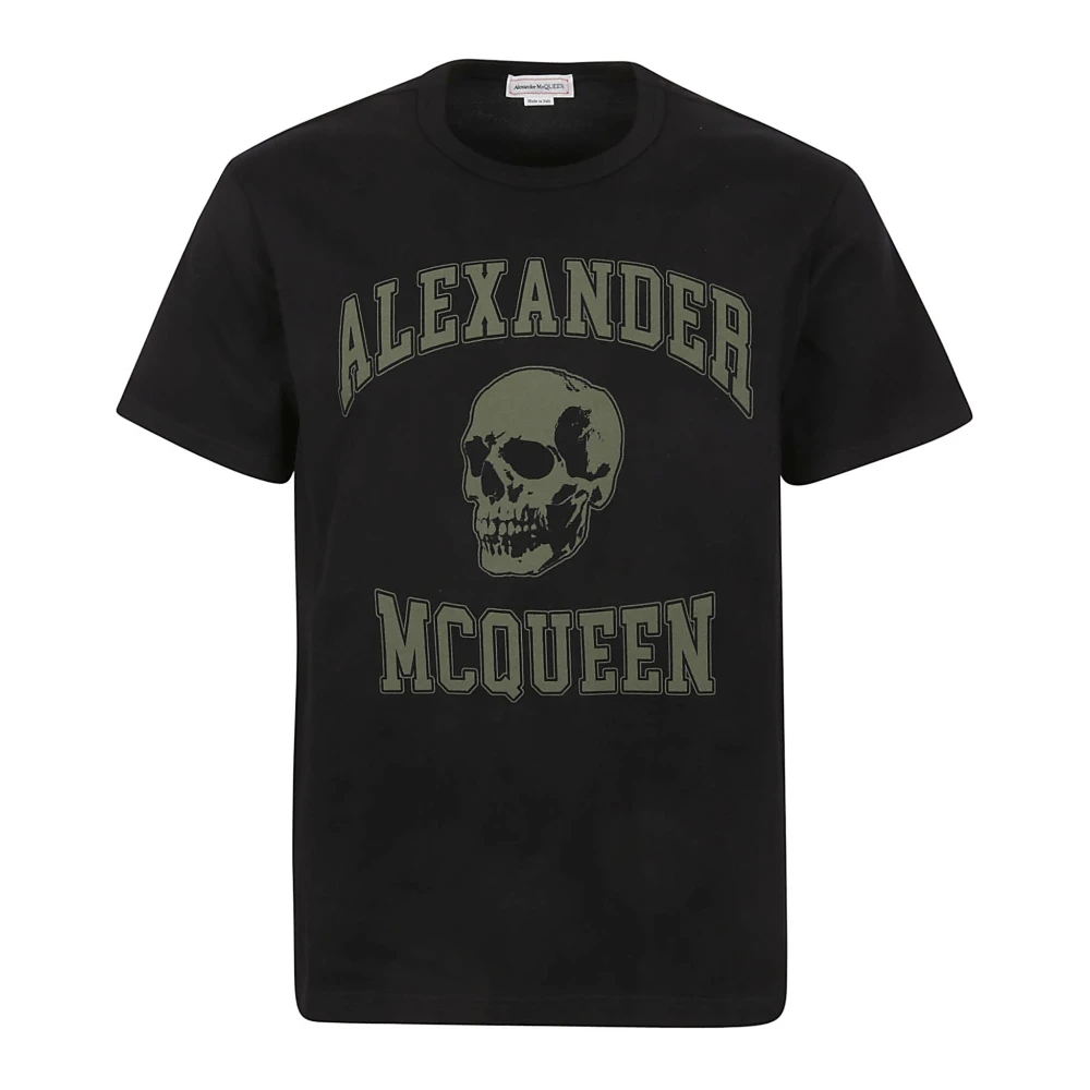 Alexander mcqueen Zwarte T-shirts en Polos Black Heren