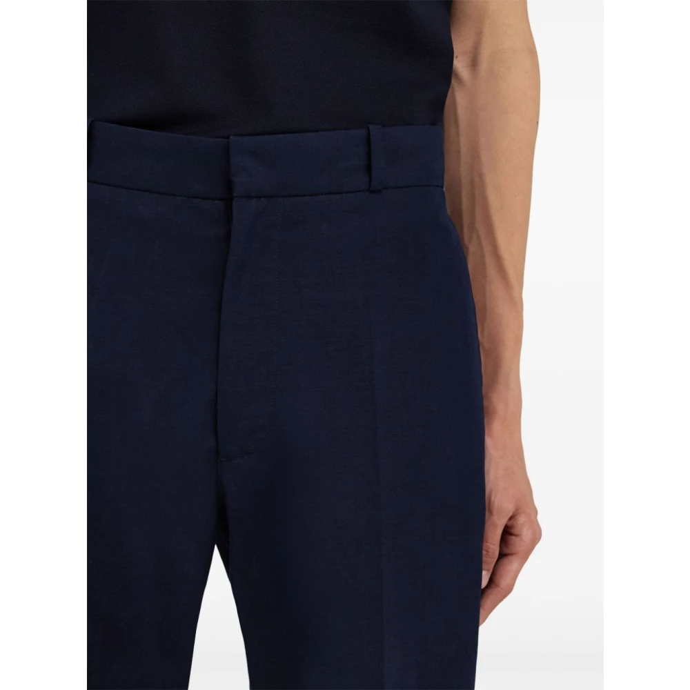 Salvatore Ferragamo Stijlvolle Broek voor Mannen Blue Heren