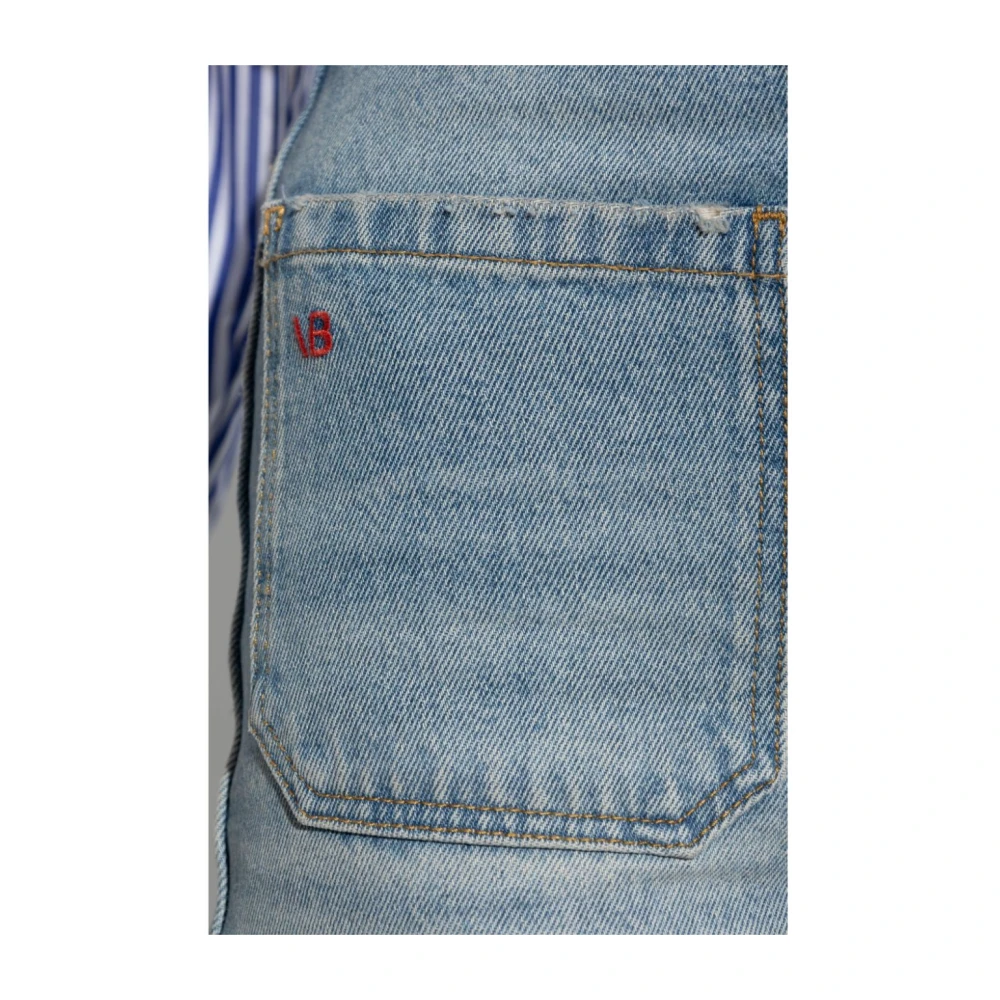 Victoria Beckham Blauwe Jeans voor Vrouwen Blue Dames