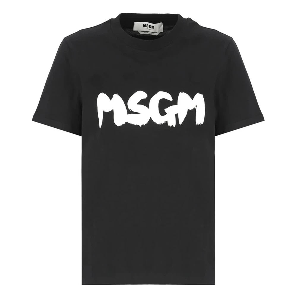 Msgm T-Shirts Black Dames