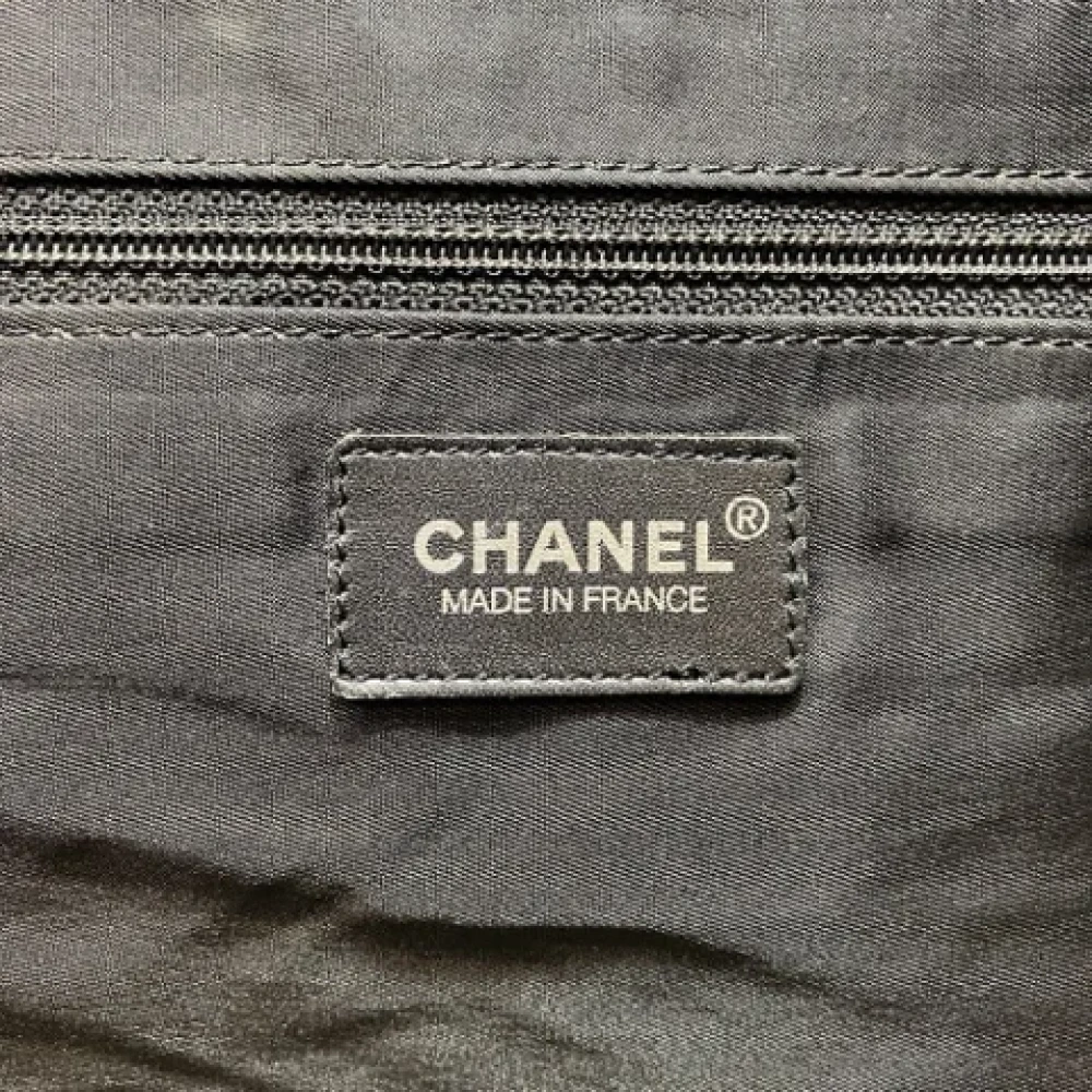 Chanel Vintage Pre-owned Nylon chanel-bags Black Dames