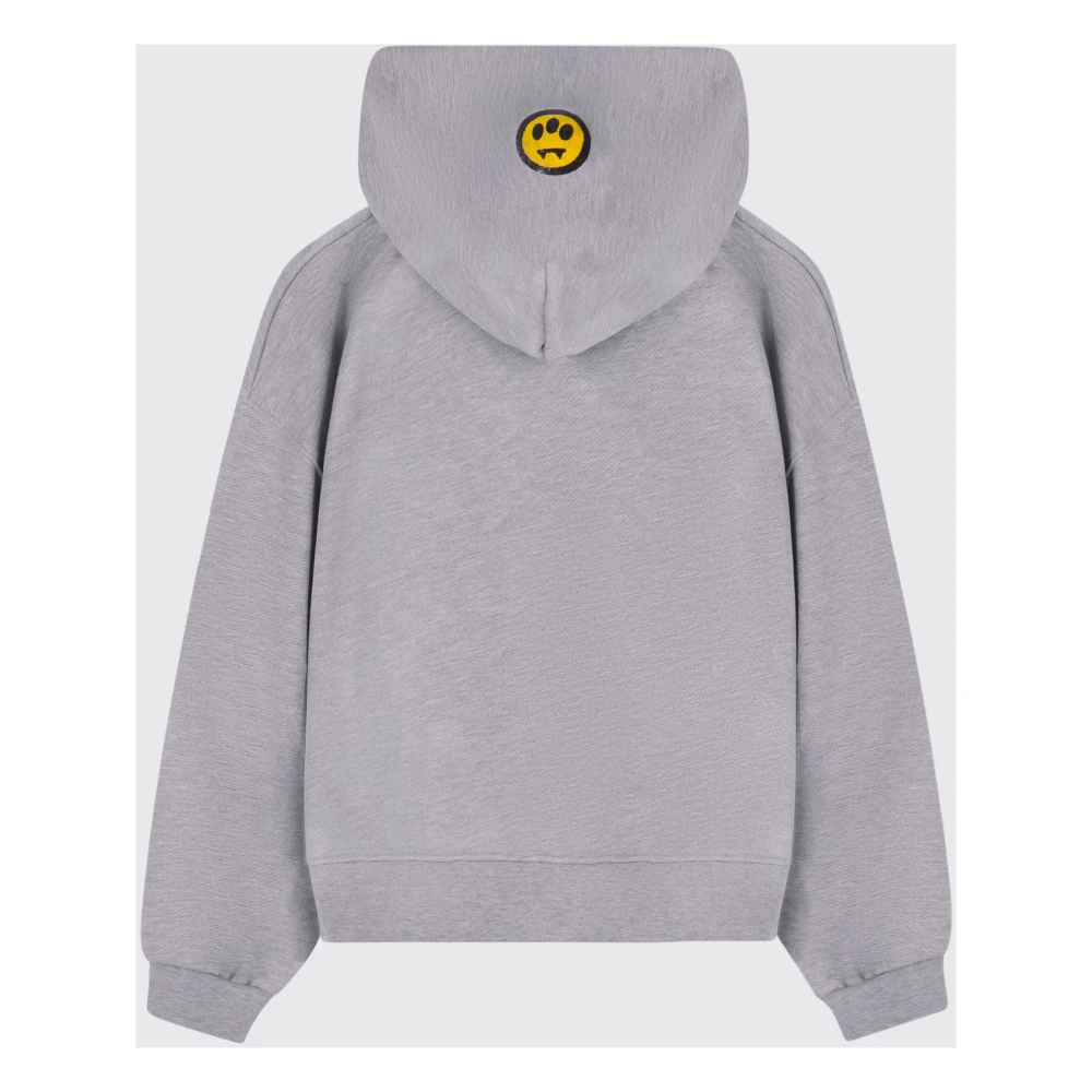 Barrow Hoodie met rits Gray Unisex