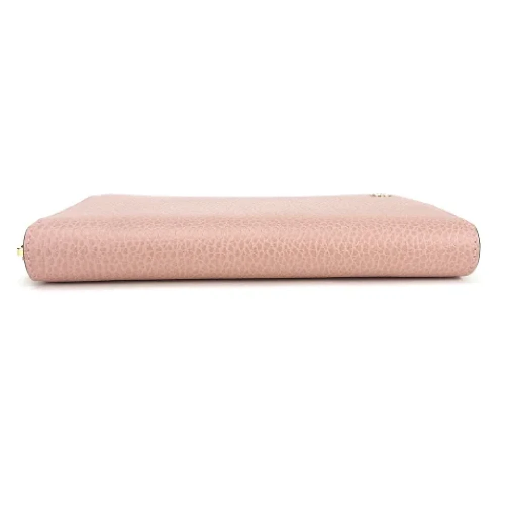 Gucci Vintage Pre-owned Leather wallets Pink Dames