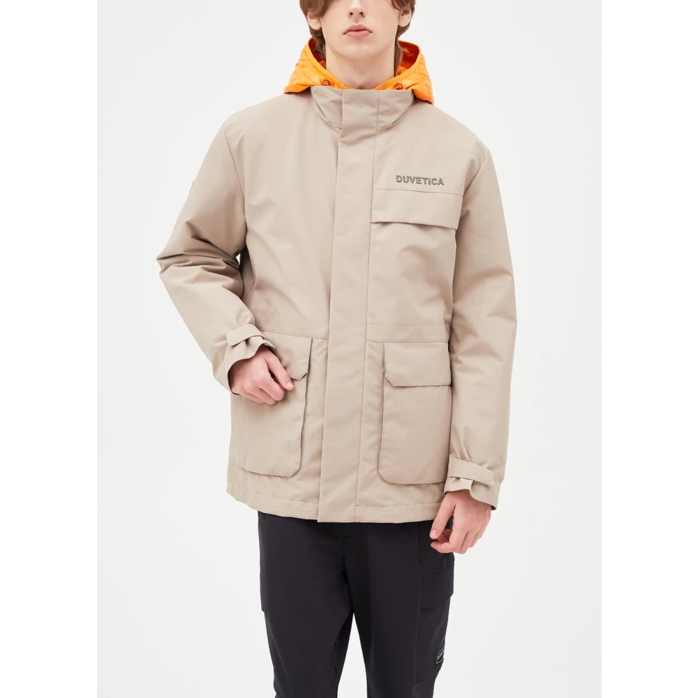 duvetica 3-in-1 Winddichte Jas Donker Beige Heren