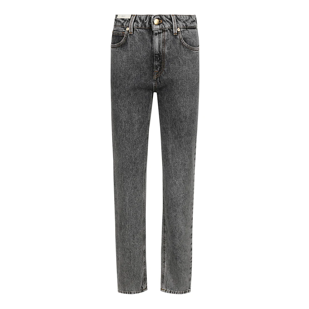 PT Torino Premium Denim met Meticulous Detail Gray Dames