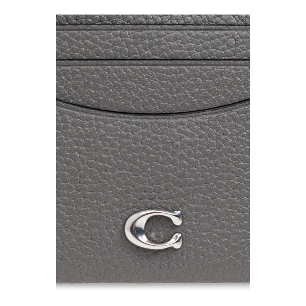 Coach Leren kaarthouder Gray Heren