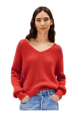 pull-en-grosse-maille-a-col-en-v
