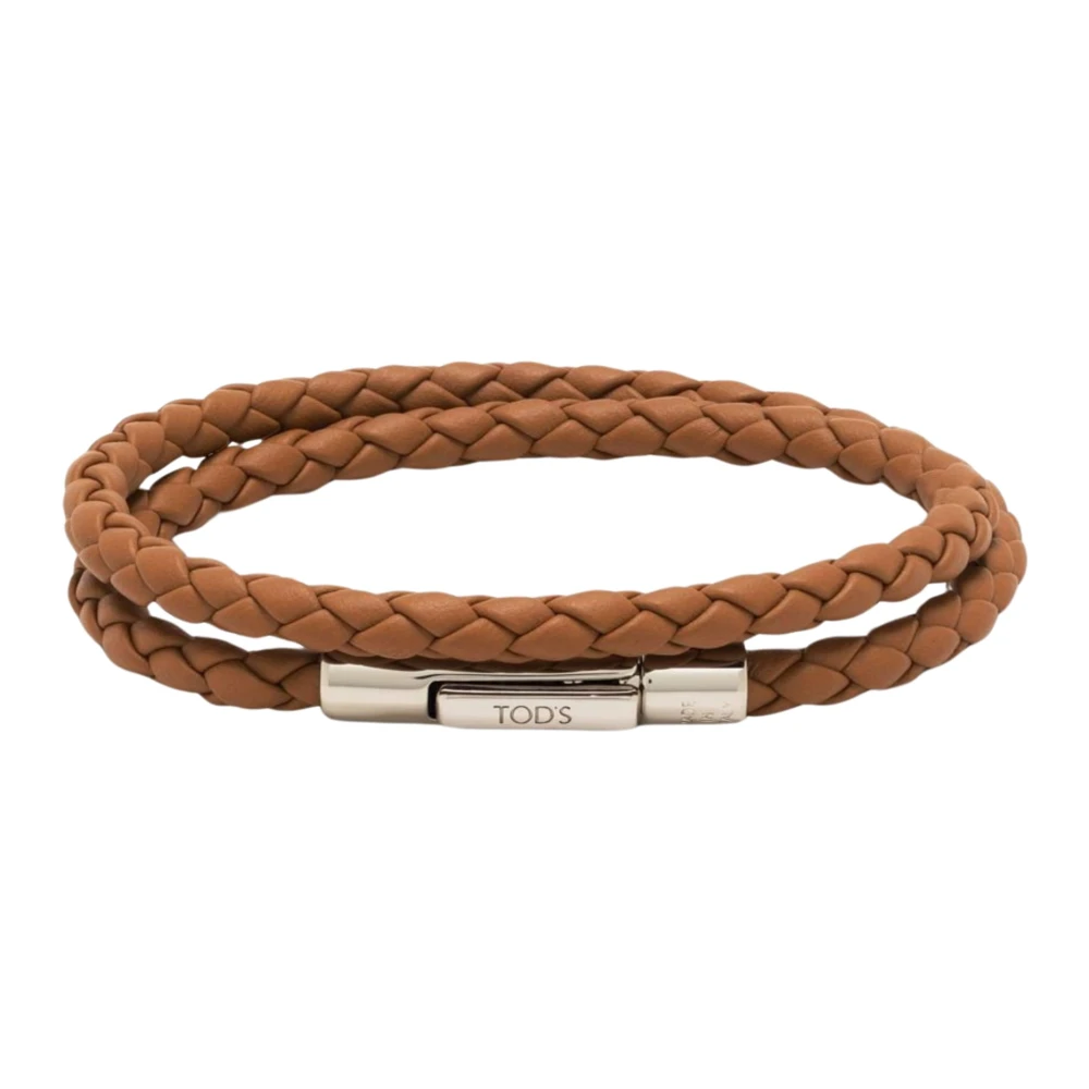 Tod's Men's Brown Mycolors Leather Bracelet - Bracelets - One Size - Accessories