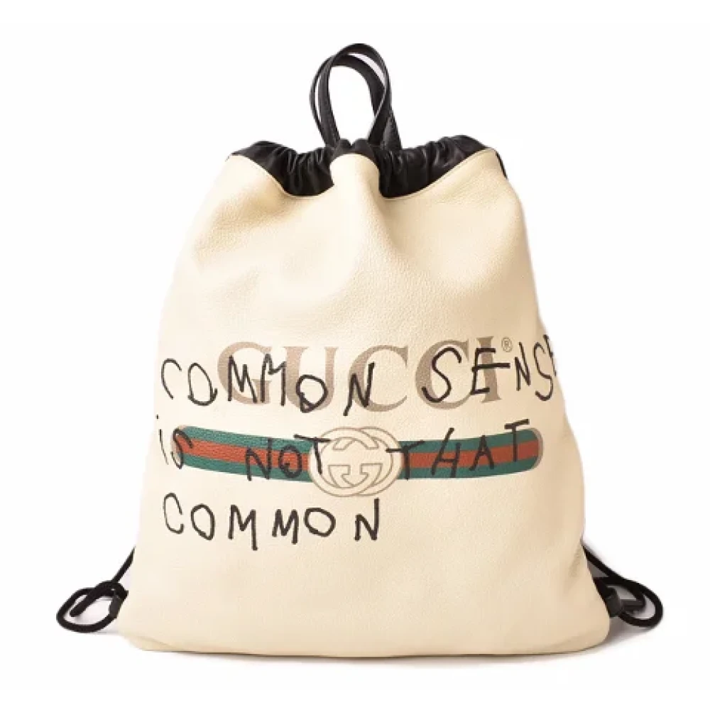 Pre-owned > Pre-owned Bags > Pre-owned Backpacks - - Gucci Vintage - Modalova
