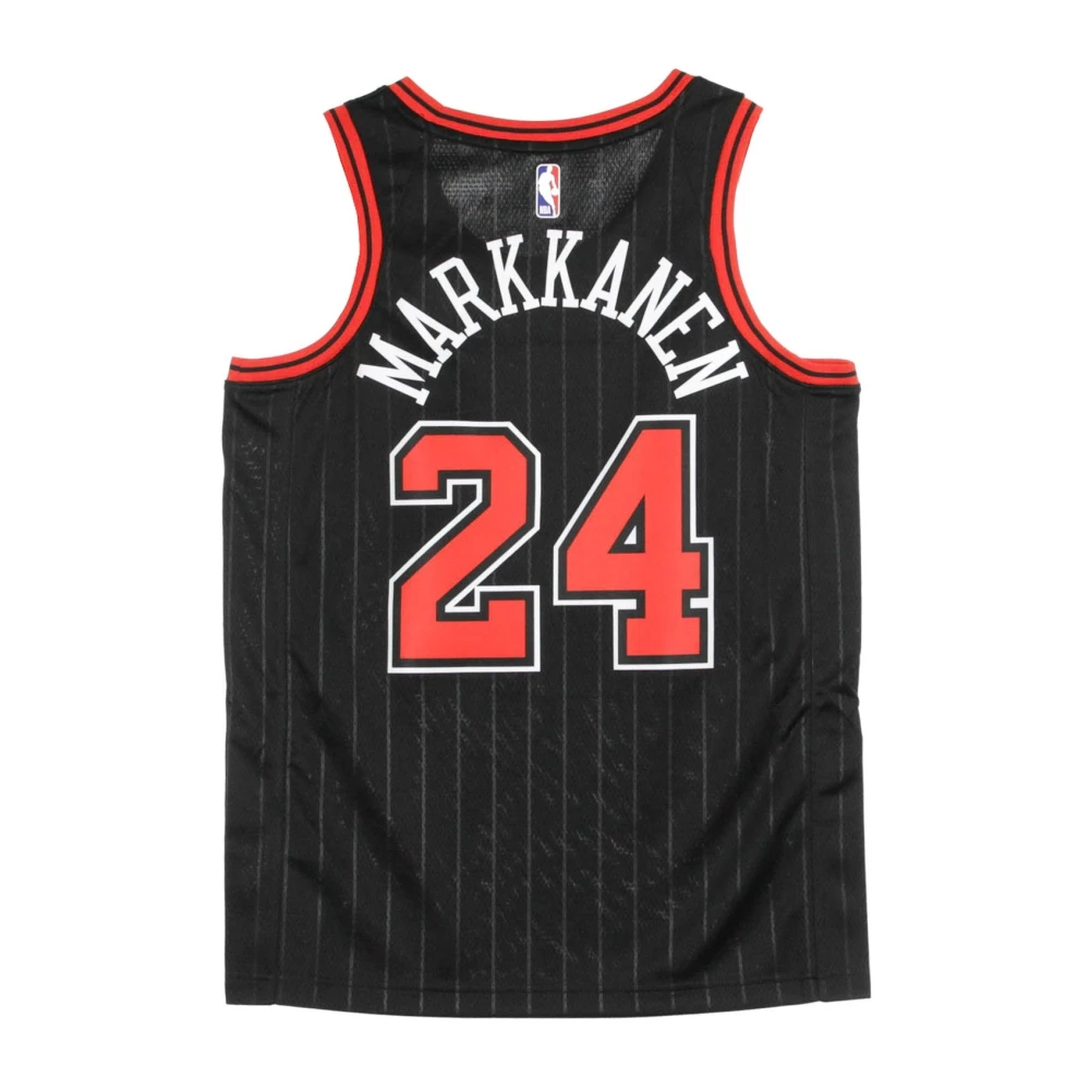 Jordan Basketbal Tanktop Statement Edition Lauri Markkanen Black Heren