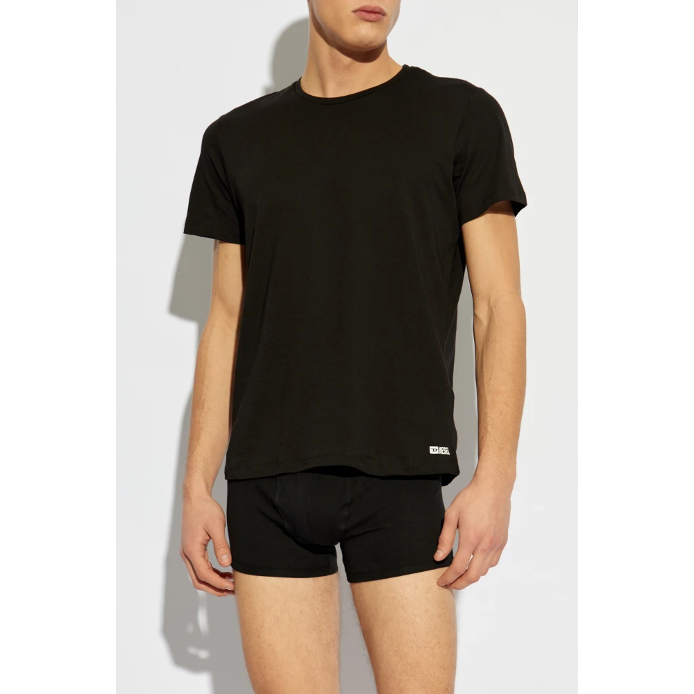 Diesel Driepack T-shirts Black Heren
