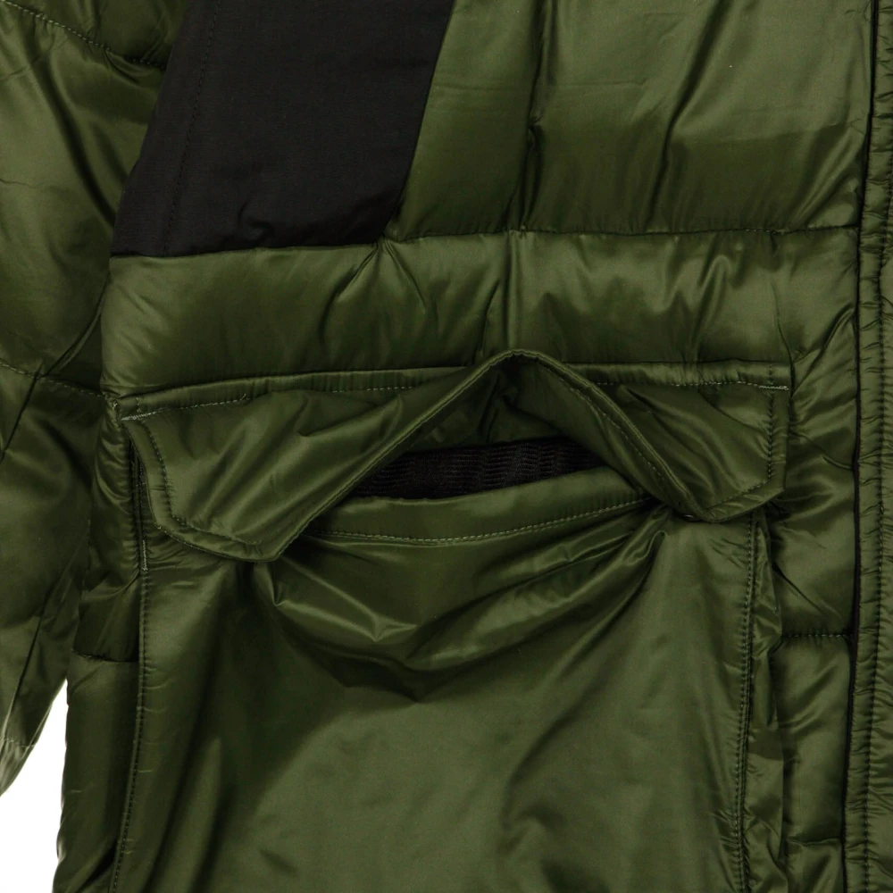 Element Lange Polar Parka Forest Night Green Heren