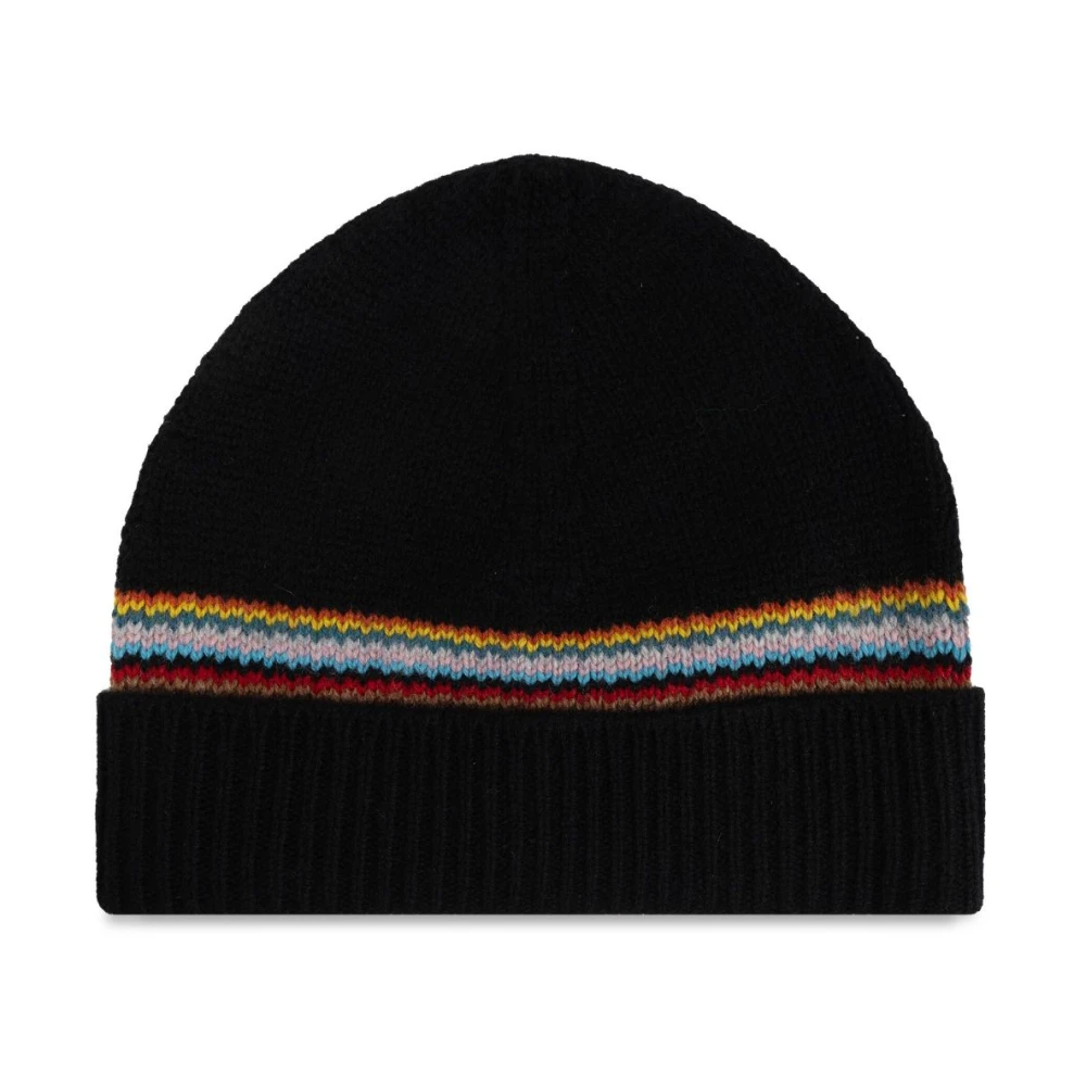 Paul Smith Blauwe Gebreide Kabel Gebreide Muts Blue Heren