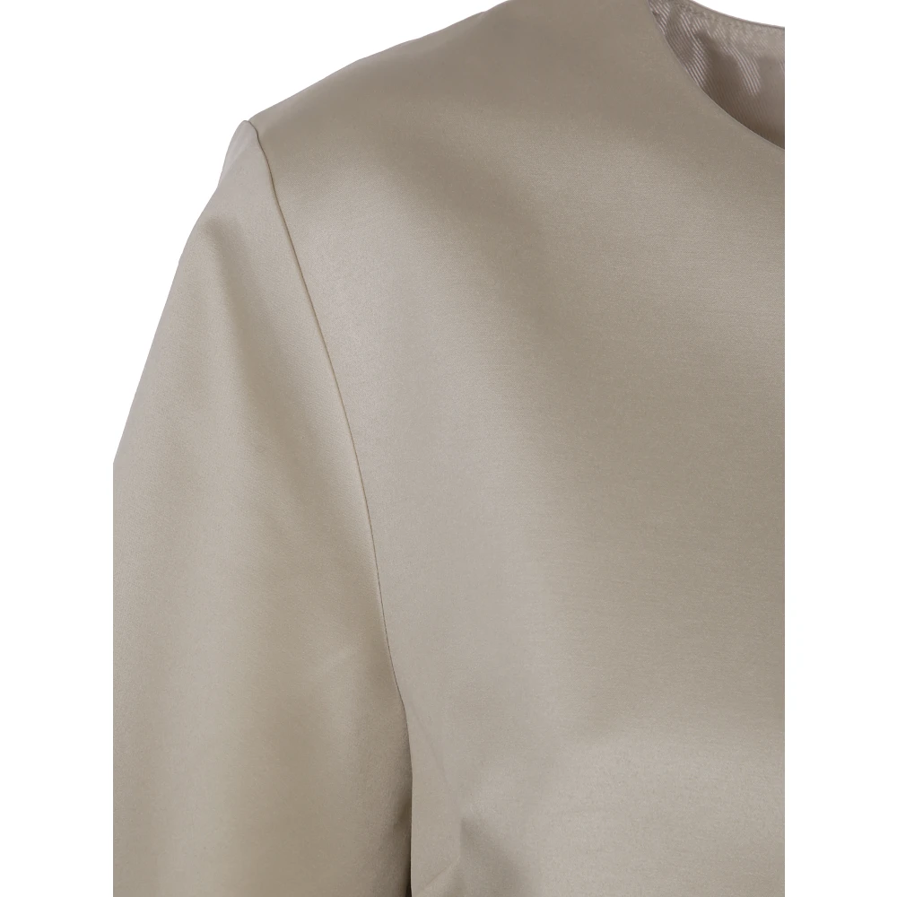 By Malene Birger Gezellig Gebreid Vest Trui By Herenne Birger Beige Dames