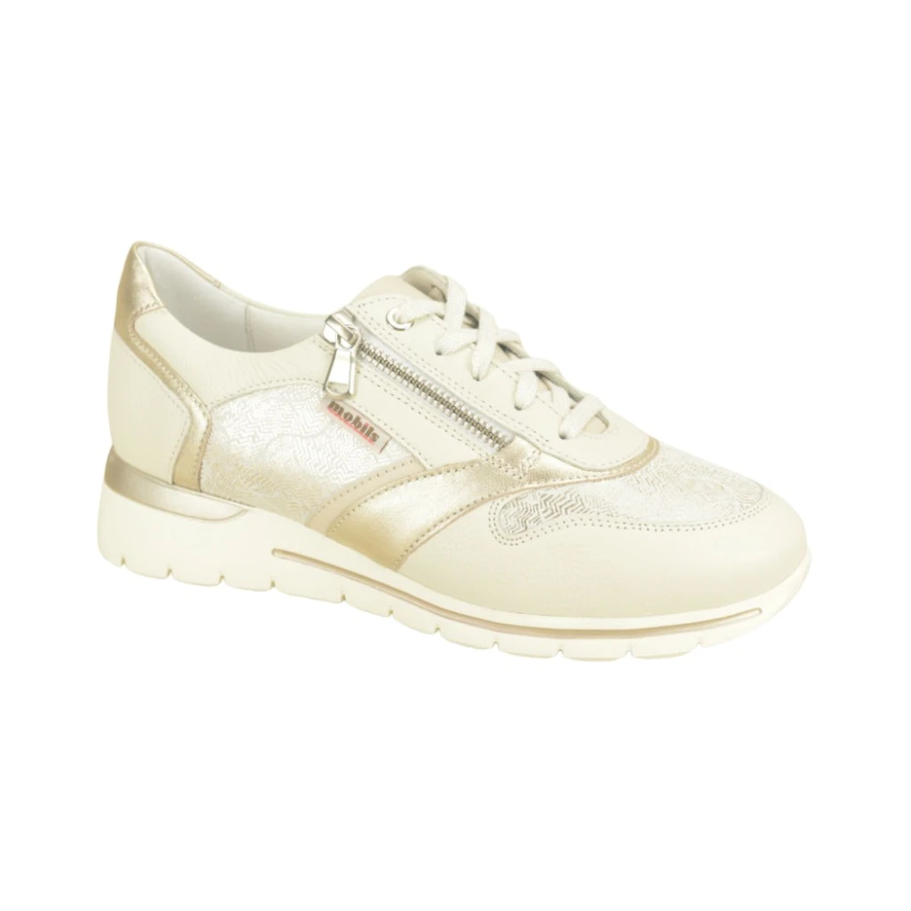Mephisto Runner Stijlvol Tapijt Dames Schoenen Beige