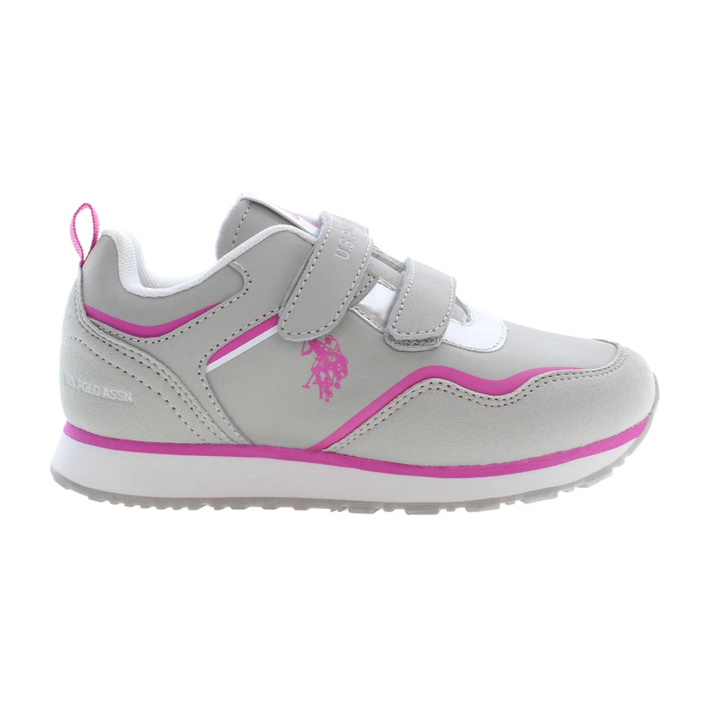 U.s. Polo Assn. Unisex Kids Gray Kids Sneakers, 27 Eu, Nobik Sneaker