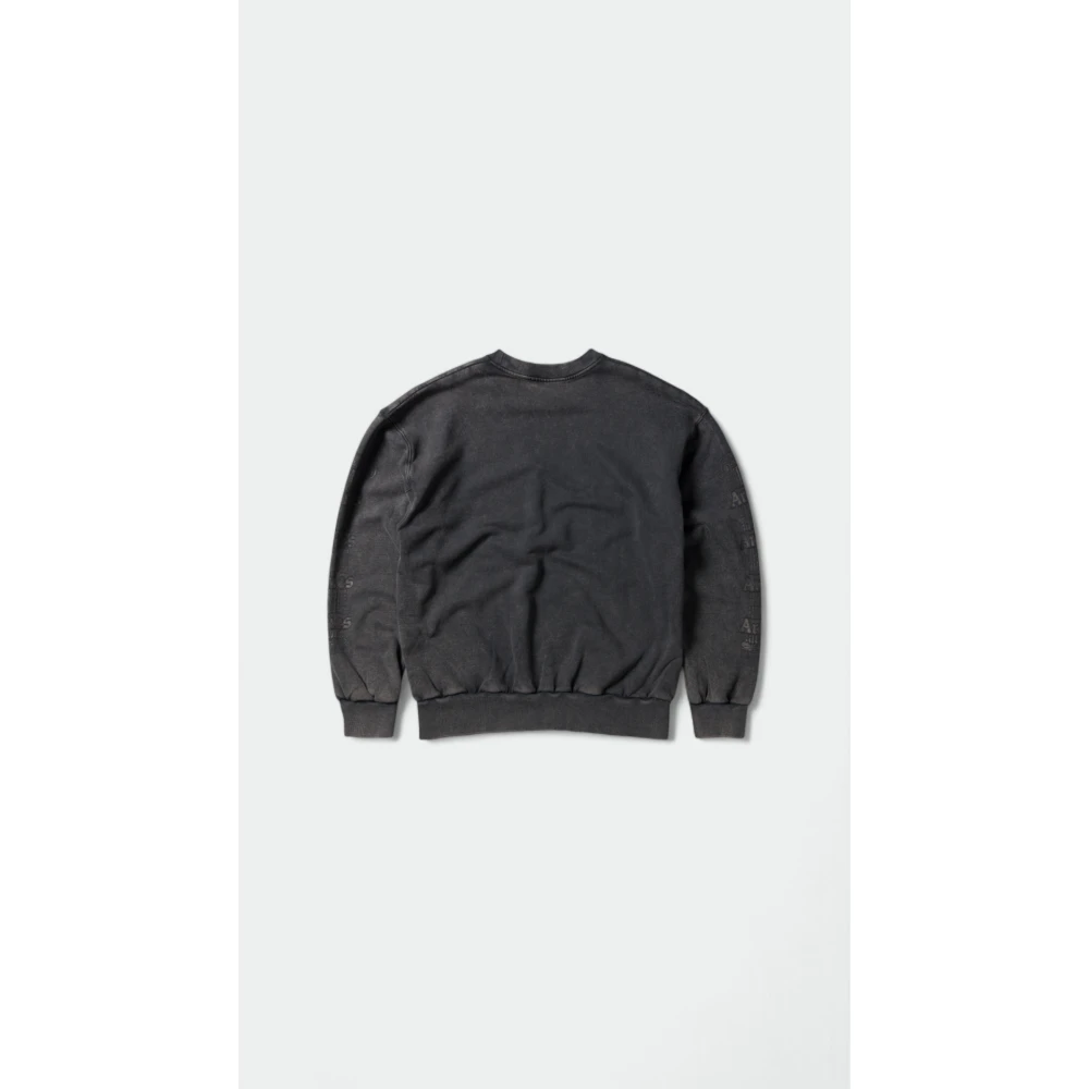 Aries Vintage Ancient Column Sweatshirt Black Heren