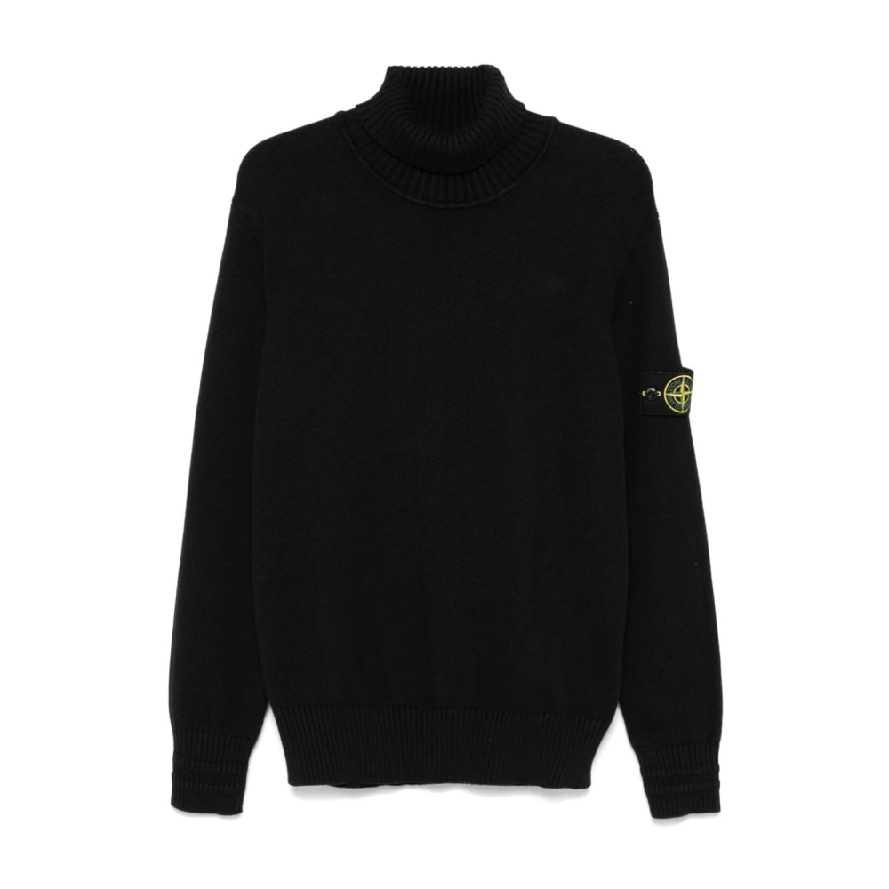 Stone Island Stijlvolle Pullover Sweater Black Heren