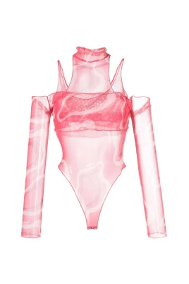 Vågtryck Halterneck Bodysuit
