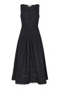 robe-midi-noire-avec-encolure-coeur
