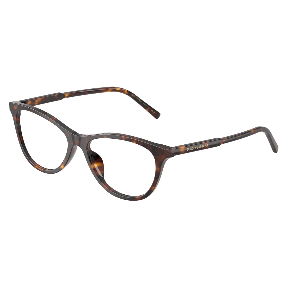 Dolce & Gabbana Dg3443 502 Woman Optical Frames Acetate Turtle Transparent Cat Eye Normal - Image 2
