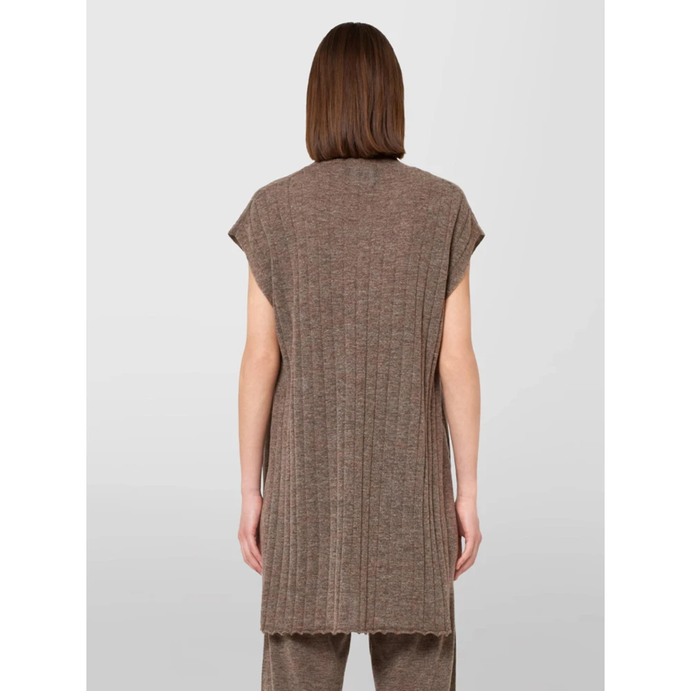 Alpha Studio Lange Vest Gray Dames