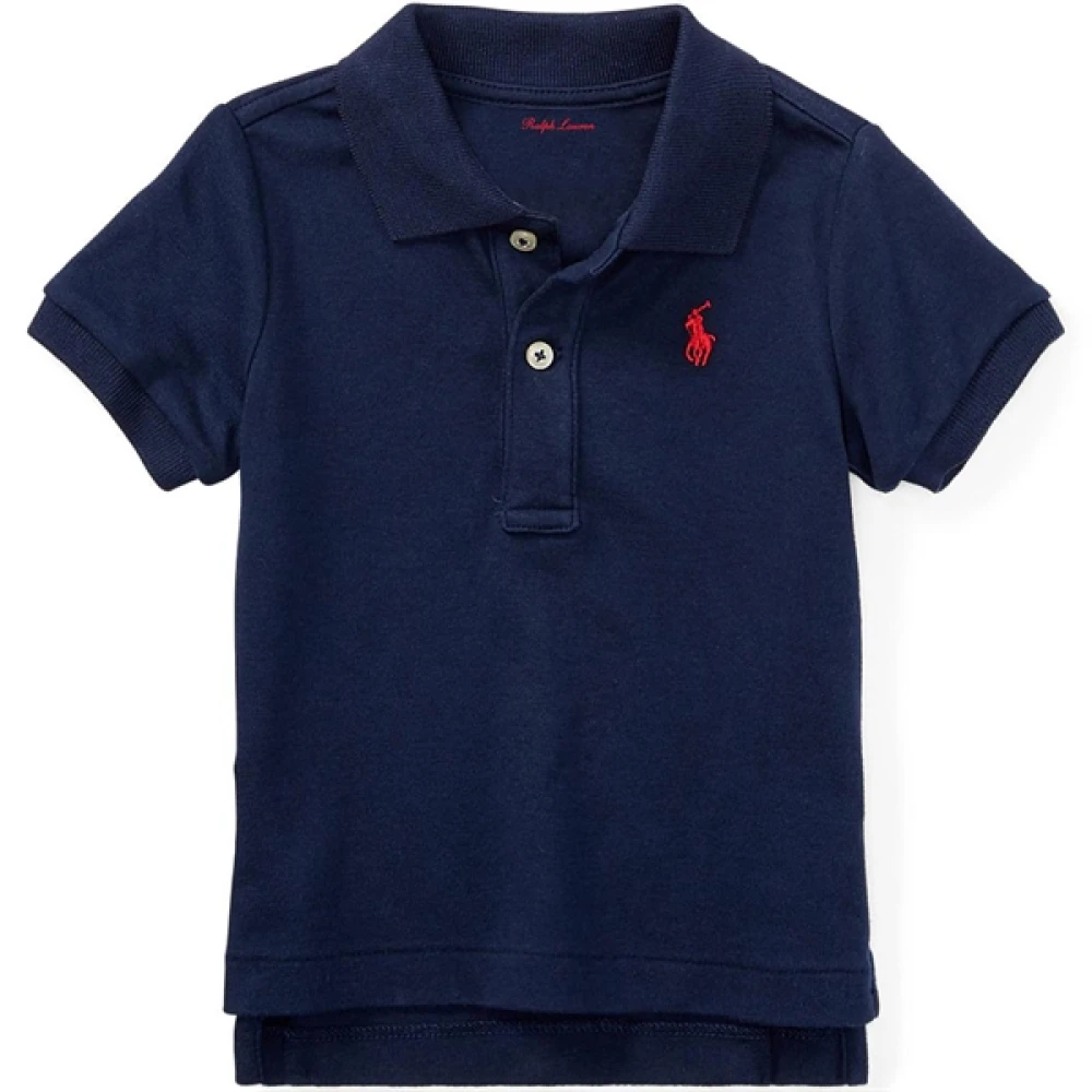 Polo Ralph Lauren Boys Blue Short Sleeve Polo Shirt