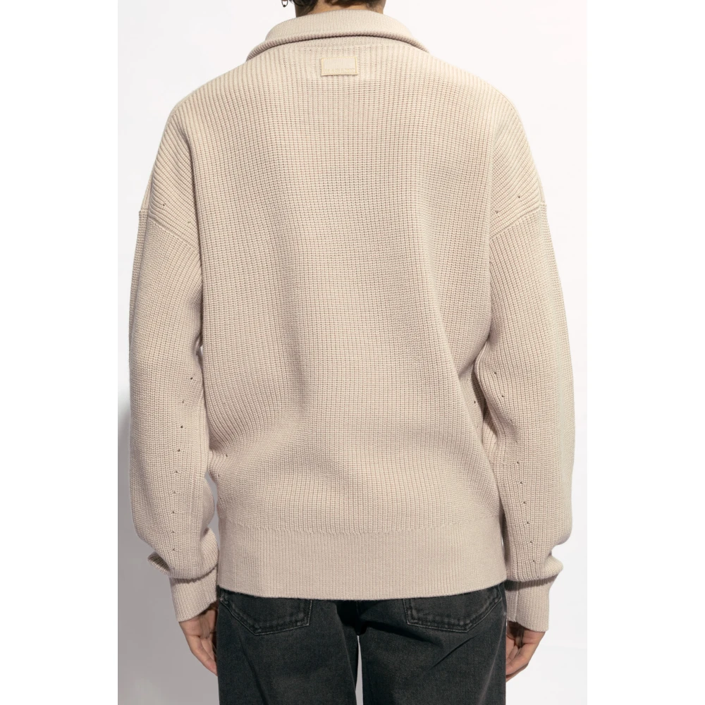 Isabel marant Benny wollen coltrui Beige Heren
