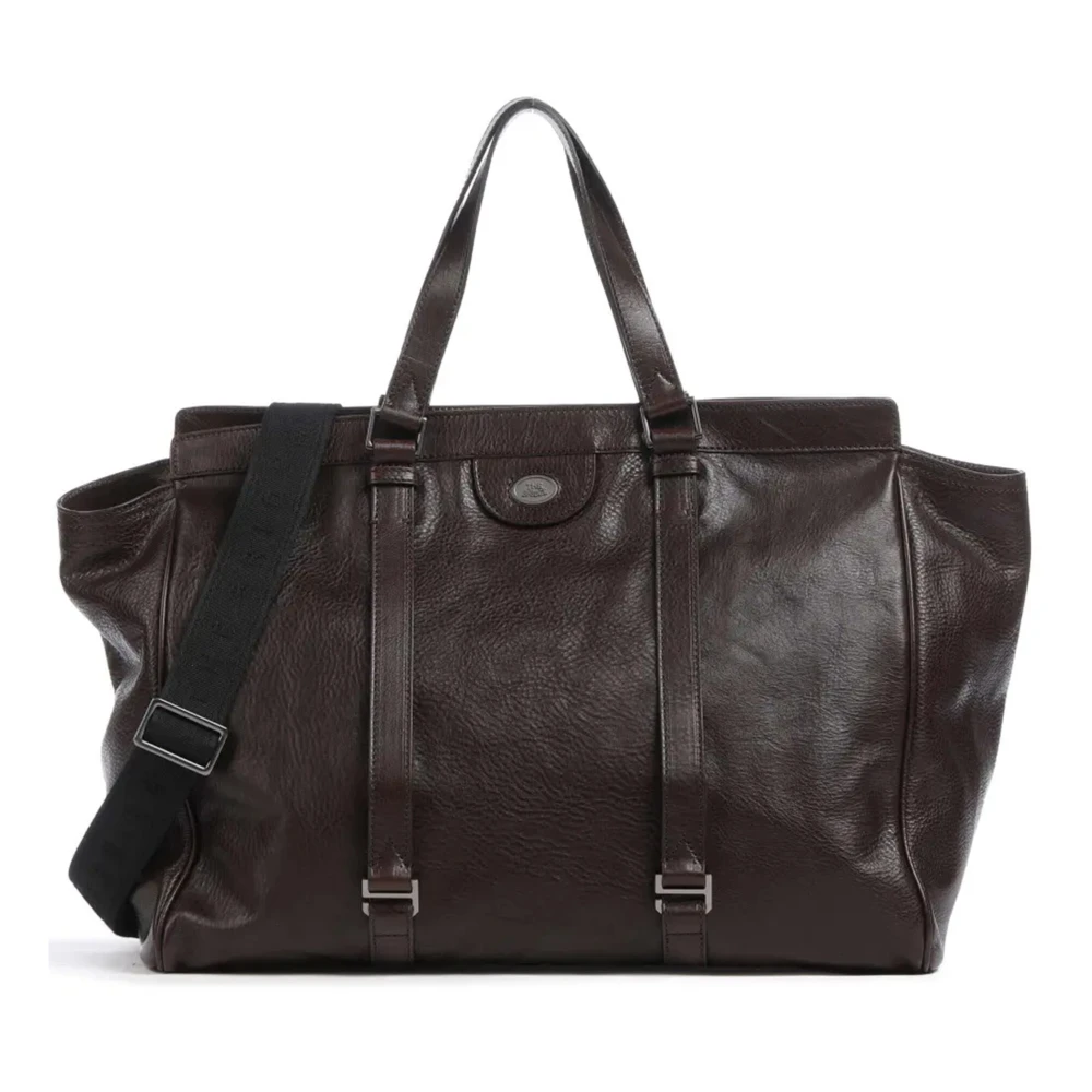 The Bridge Stijlvolle Duffle Tas Brown Dames