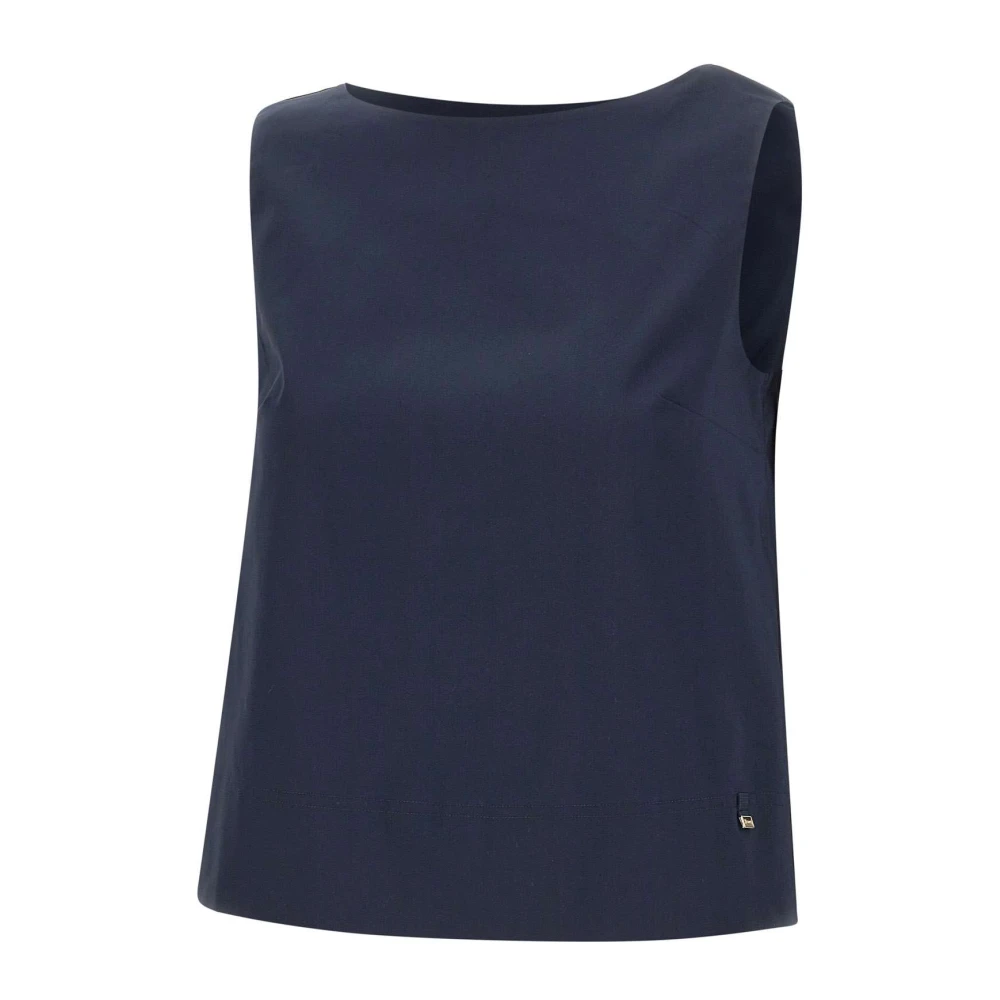 Herno Mujer Azul Camisetas, Talla: L