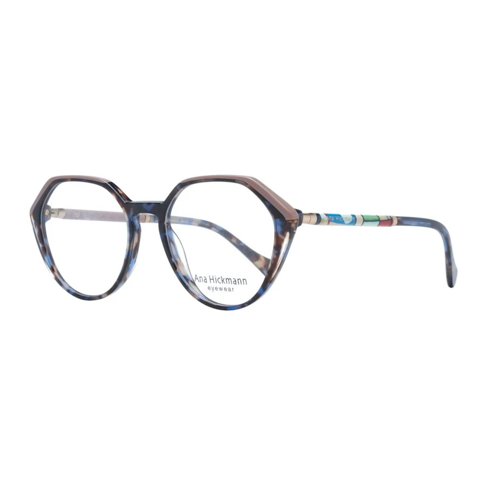 Ana Hickmann Bruine Acetaat Optische Frames met veerscharnier Brown Dames