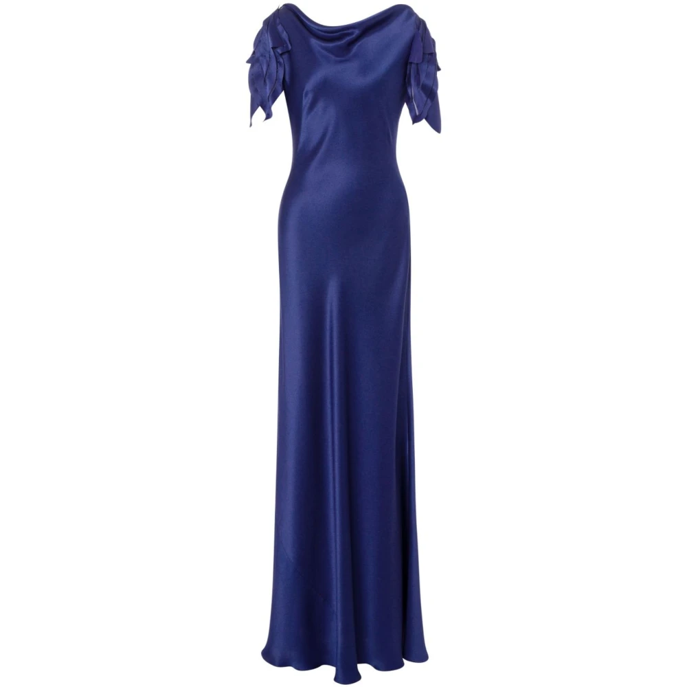 Alberta Ferretti Women's Blue Elegant Dress For