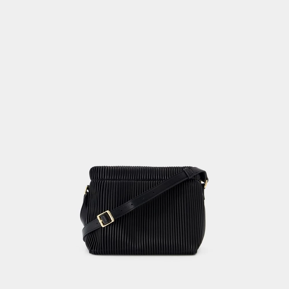 A.p.c. Zwarte Mini Crossbody Synthetische Tas Black Dames