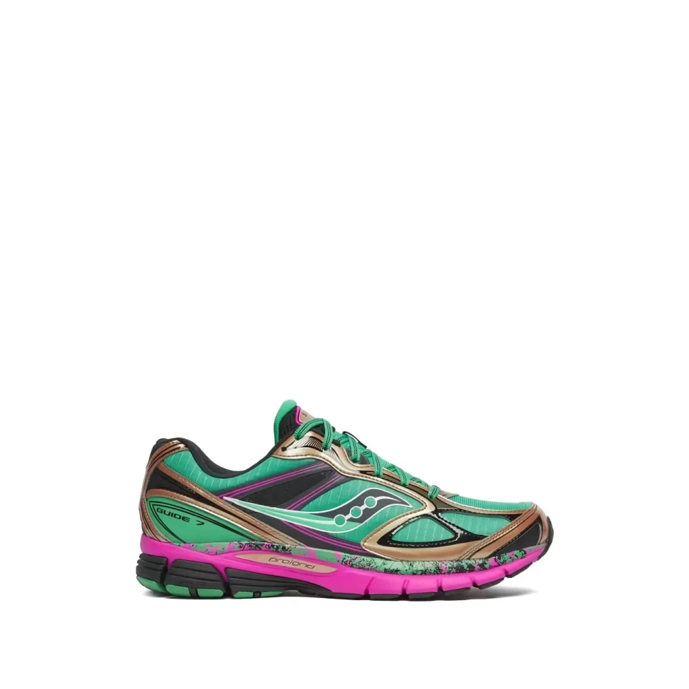 Saucony Men's Green Progrid Guide 7 - Sneakers - 7 Uk - Shoes