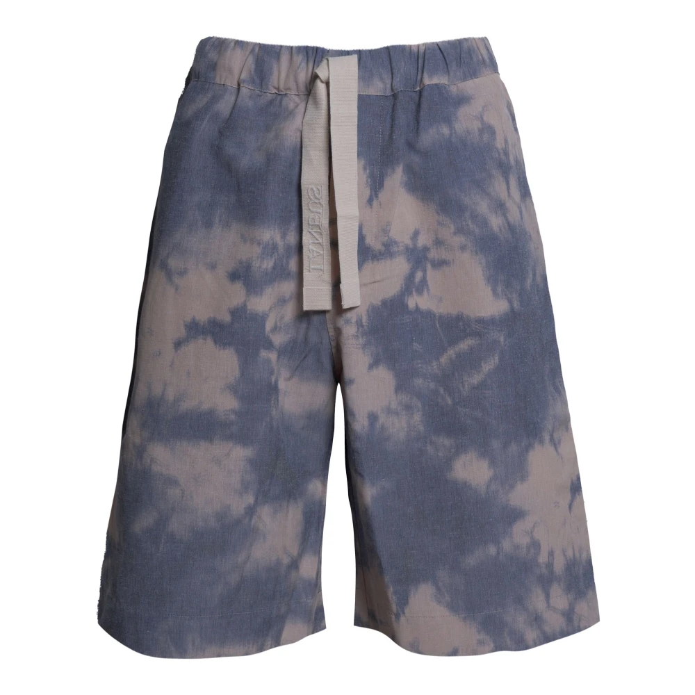 Laneus Blue Bermuda Shorts - Male - Casual Shorts - M - Shorts