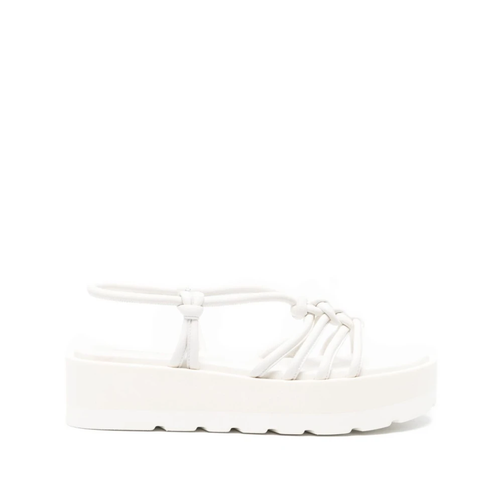 Gianvito Rossi Knotted Platform Flat Sandal