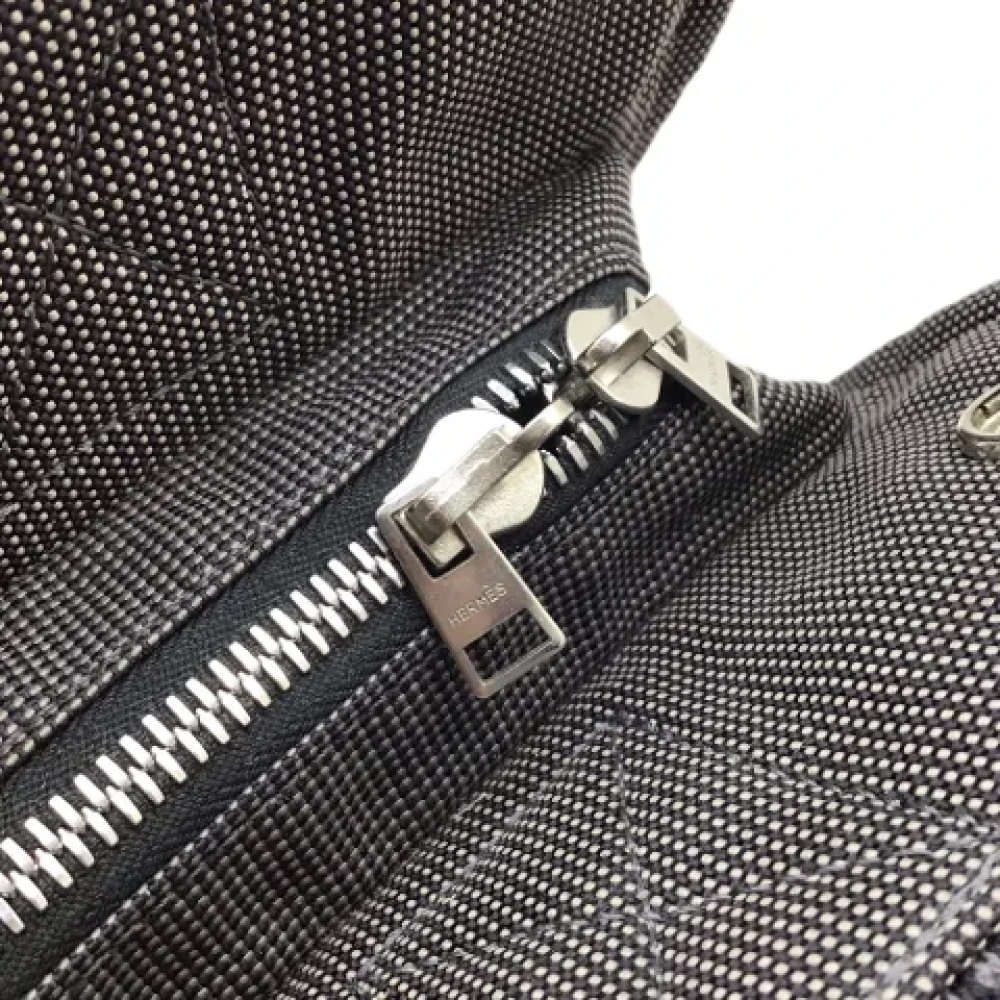 Hermès Vintage Pre-owned Canvas totes Gray Dames