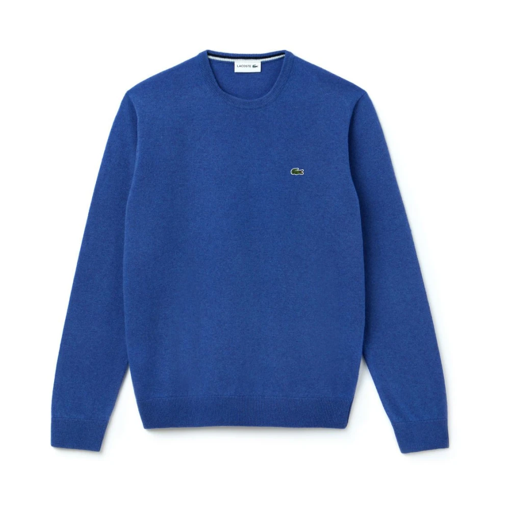 Lacoste Wollen Wintertruien Blue Heren