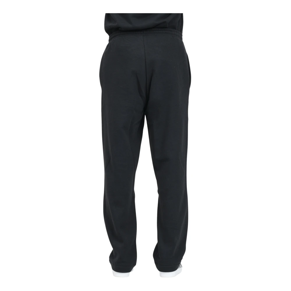 new era Sportieve Zwarte Broek Essentieel Ontwerp Black Heren