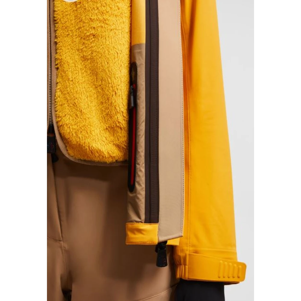 Moncler Gele outdoor shell-jas Yellow Dames