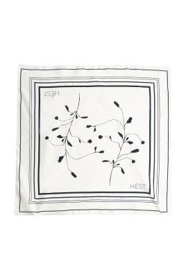 Vit Alyssum Sidenscarf