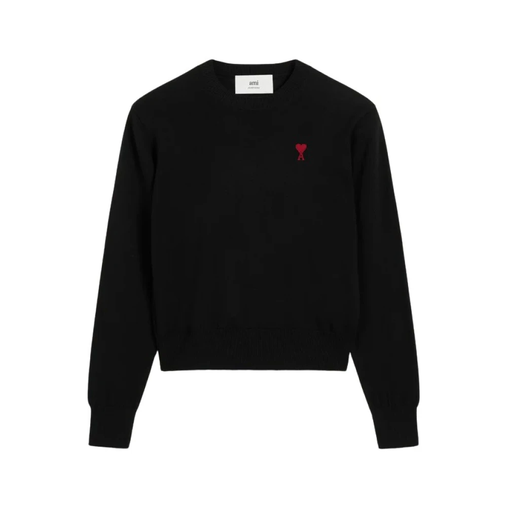 Knitwear > Round-neck Knitwear - - Ami Paris - Modalova