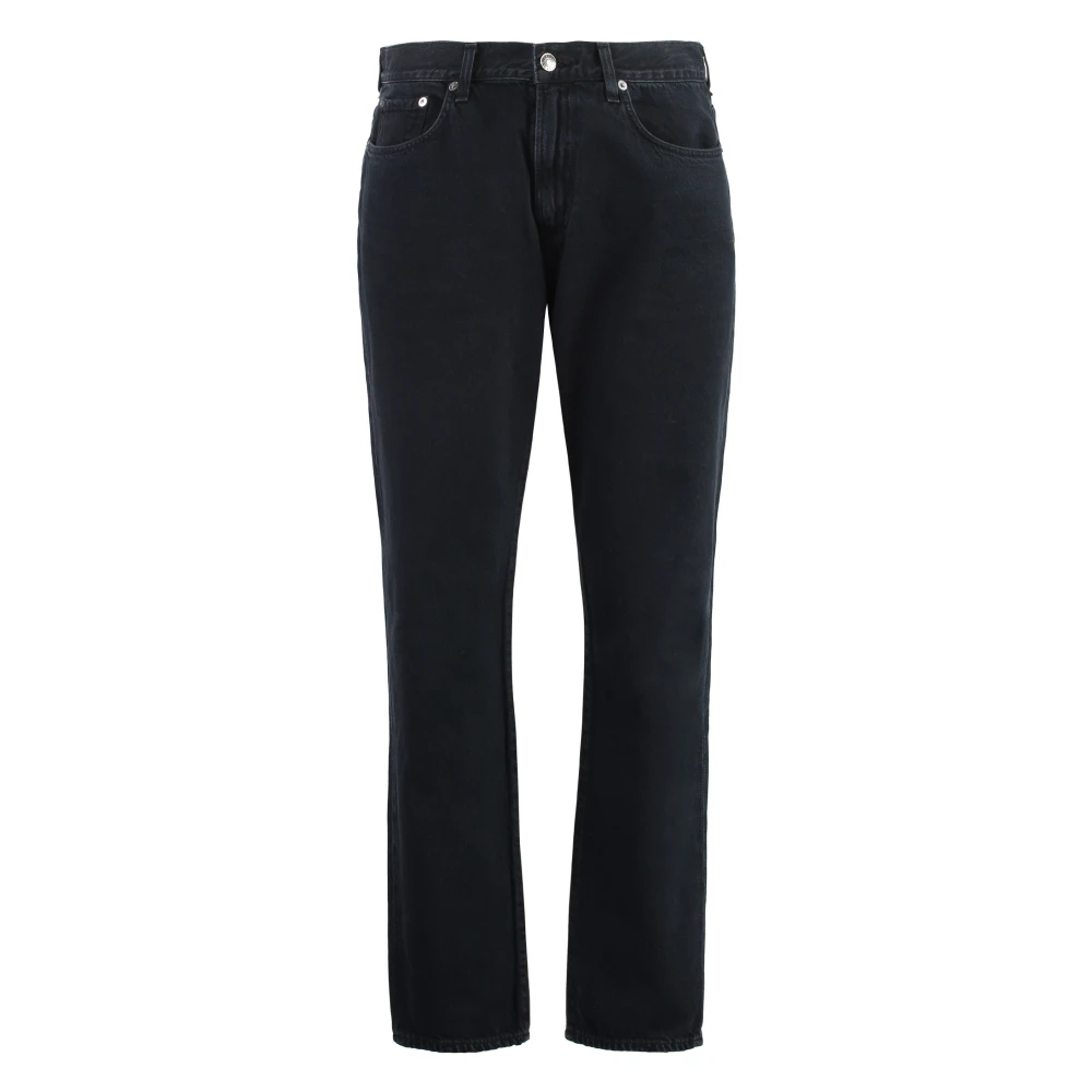 Agolde Black Straight Fit Jeans, Male, W33, Curtis Straight Leg Jeans